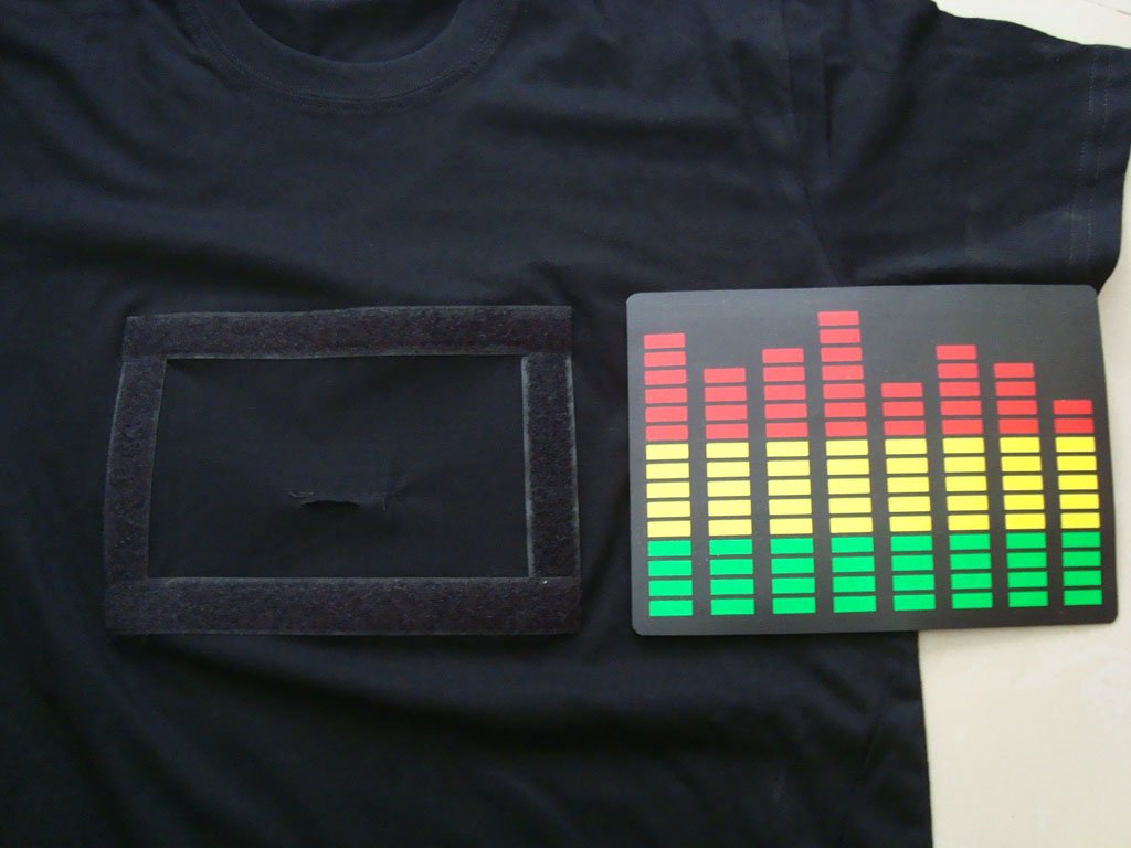 geführt t-shirts LED-Panel