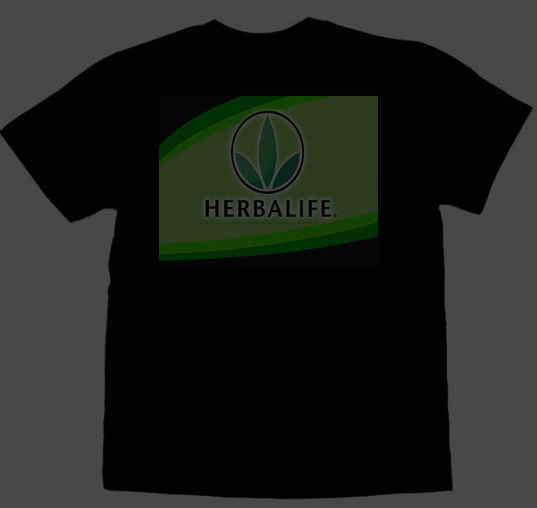 Herbalife benutzerdefinierte führte T-Shirt